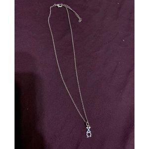 ΧΩ Chi Omega lavalier necklace